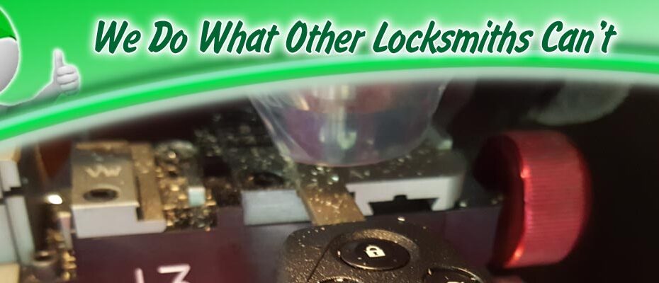 We Do What Other Locksmiths Can't